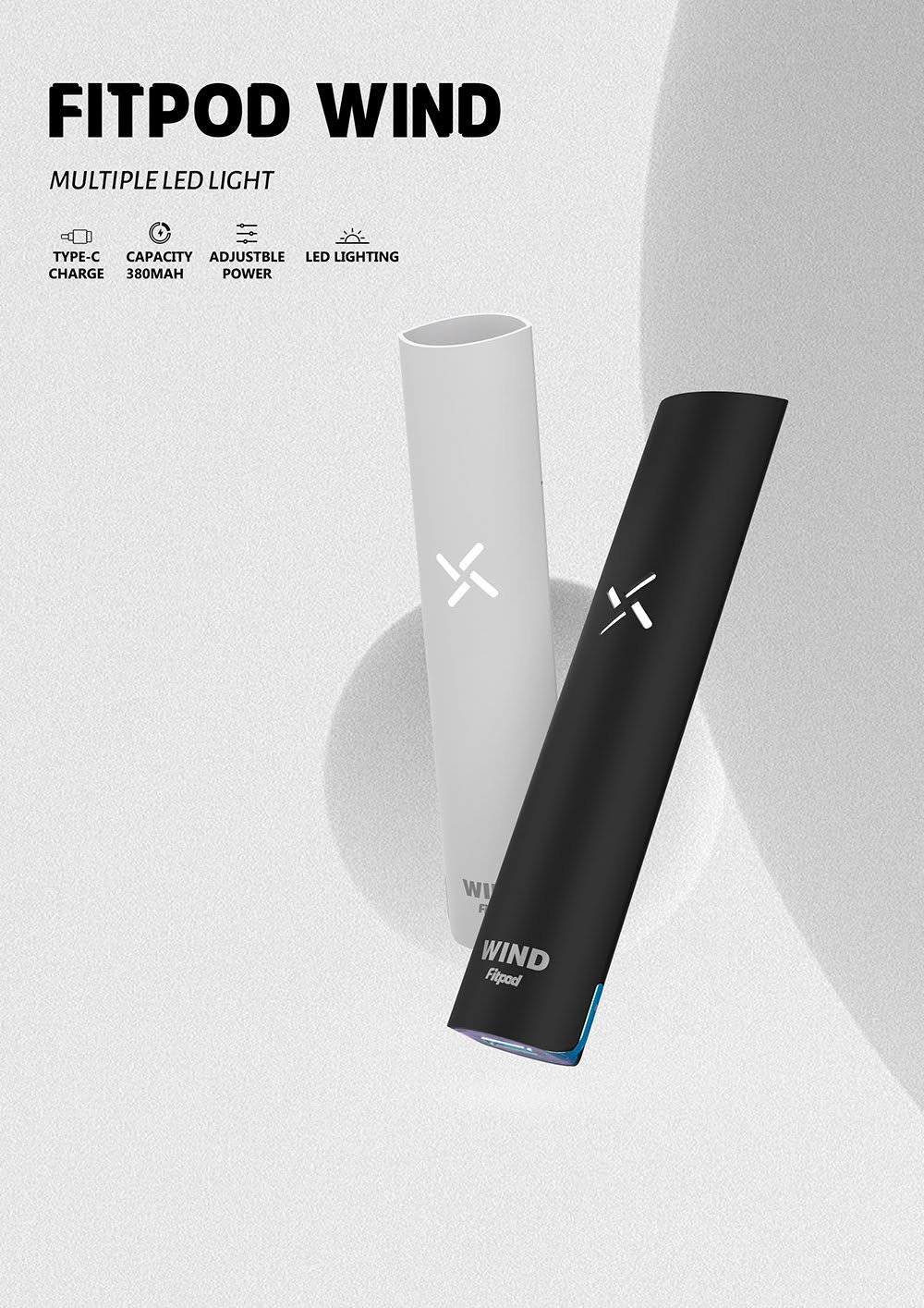 Fitpod Wind 氣流桿一代主機 通用一代可調壓主機