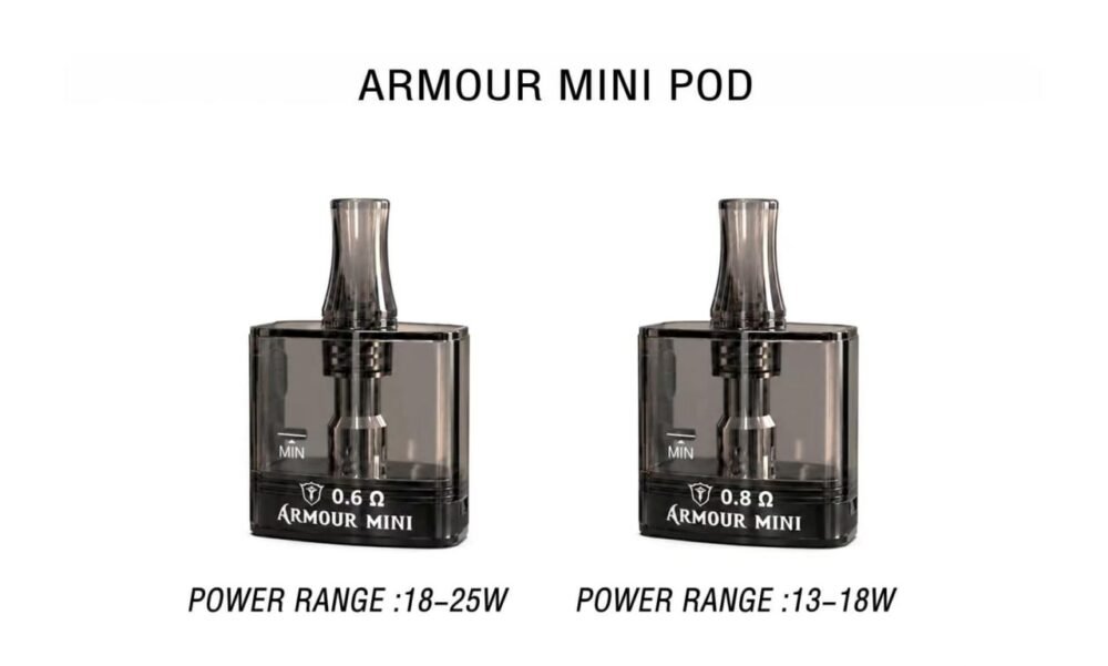 ARMOUR MINI 將軍mini主機｜1200mAh大電量｜3.5ml大容量油倉